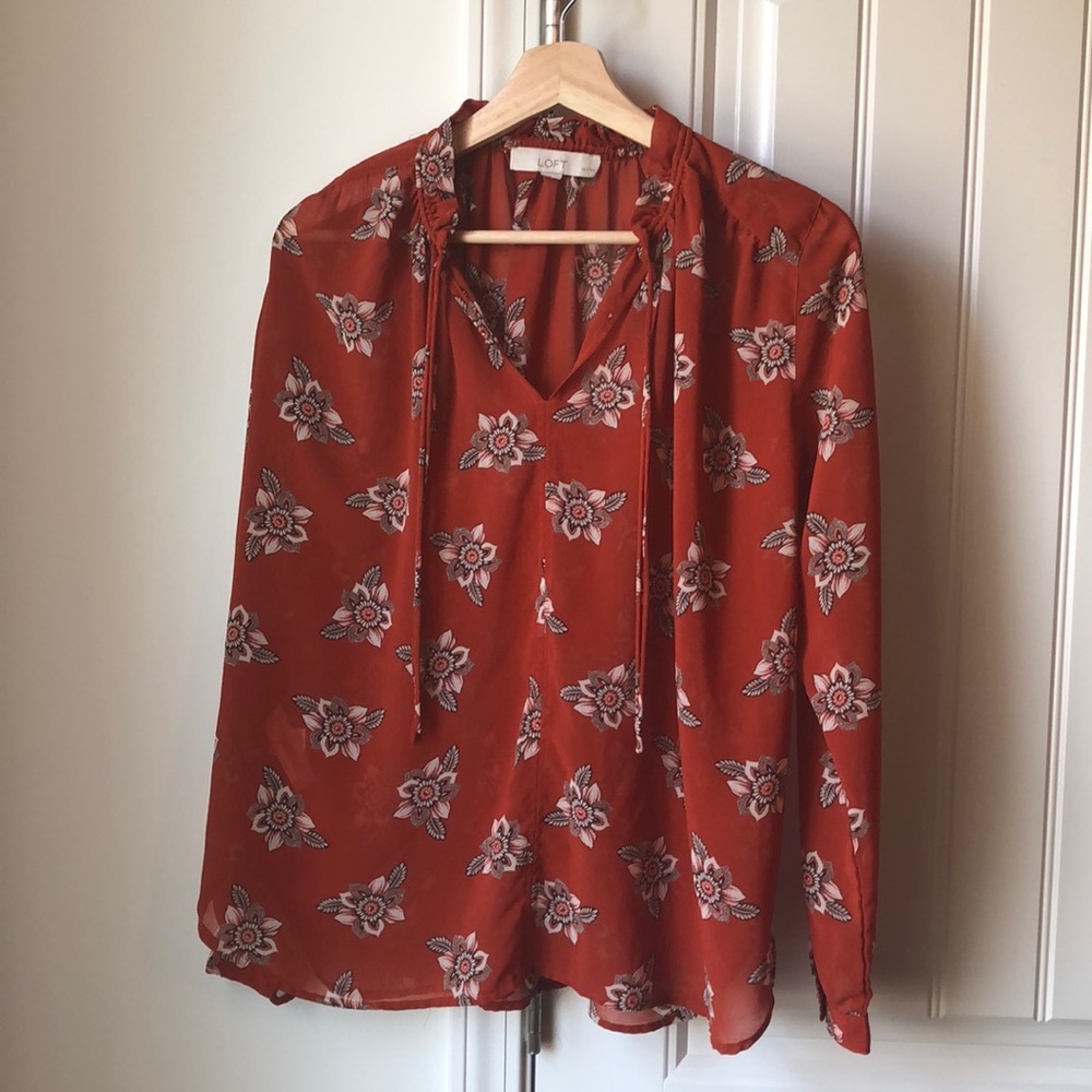 Sheer LOFT Blouse